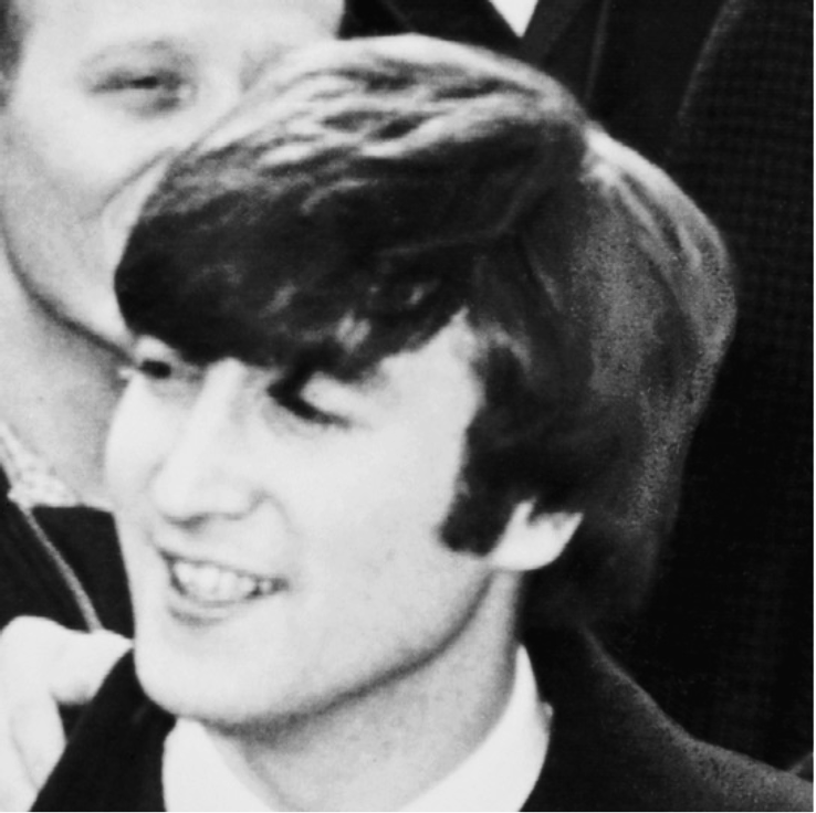 13. The photo of John Lennon